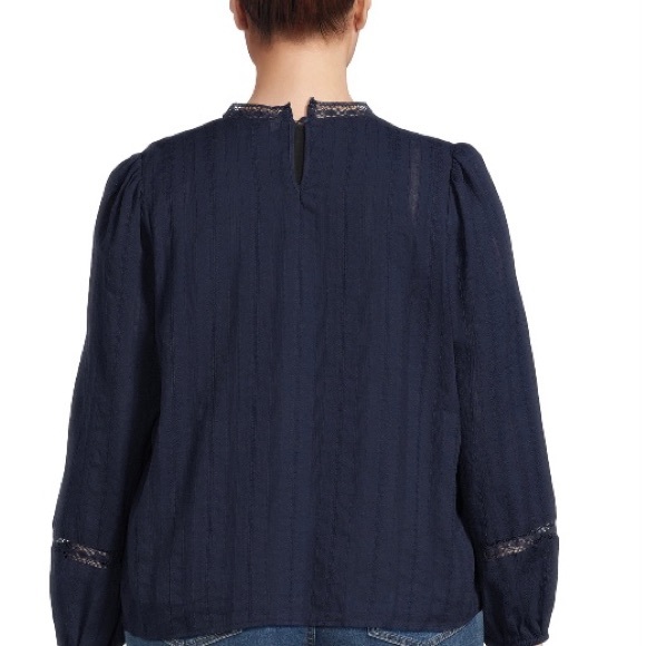 Time and Tru Women’s Lace Inset Top & Mini Skirt Set; size: Large(12-14) - Picture 3 of 9